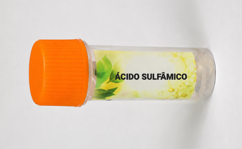 Ácido sulfâmico: NH3SO3 – 200 mg