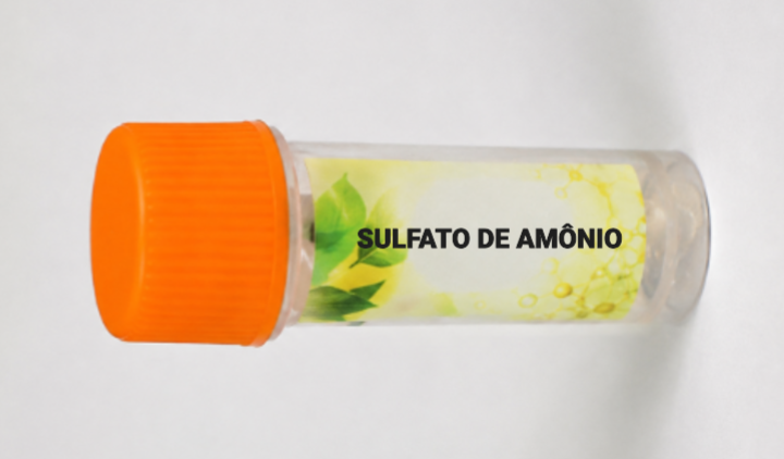 Sulfato de amônio: (NH4)2SO4 – 100 mg